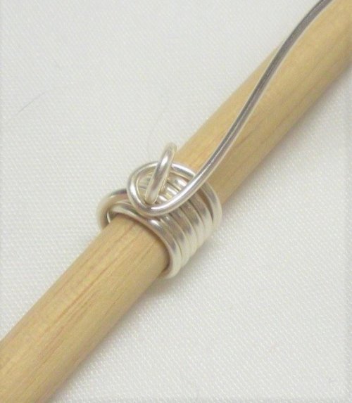 Judy Larson's Make Simple Wire Slide Bails - , Findings & Components, Toggles & Clasps, Earwire & Headpin, Coiling, Coiling Wire, Wire Coiling, simple slide bails